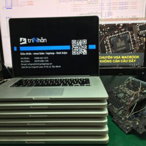 Macbook Pro Retina A1398 được chuyển vga share không câu dây bằng phương pháp nạp chương trình ISP tại Trí Nhân